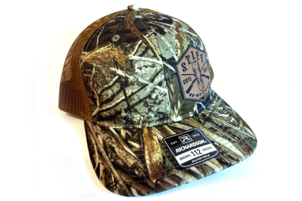 STIFF Brown Camo Mesh Hat